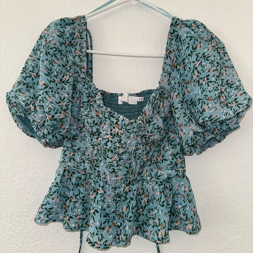 ASTR THE LABEL 🤍 babydoll top size xs - Picture 1 of 6